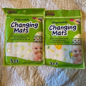 Disposable Changing Mats 3ct